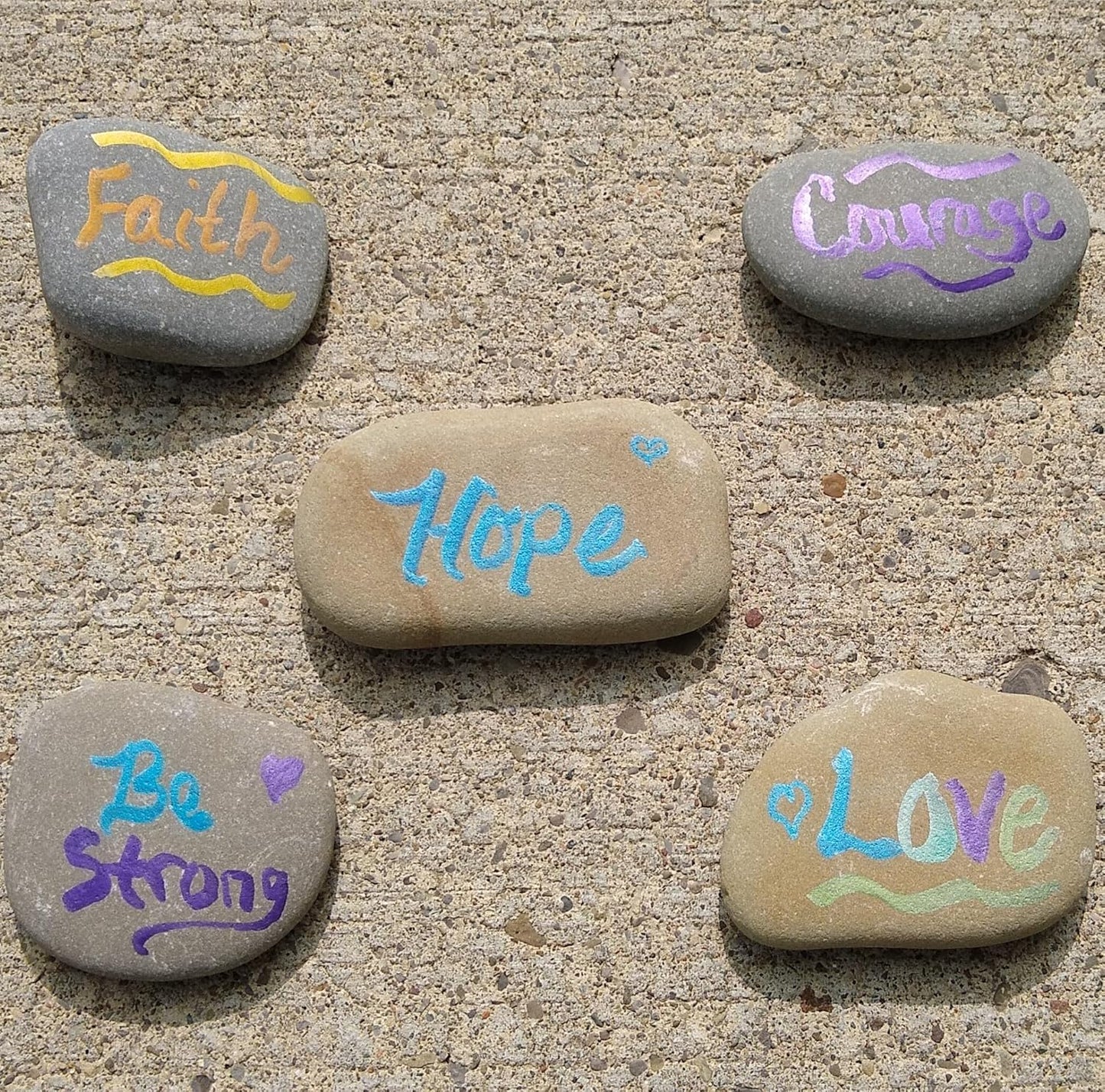 25 Natural Smooth River Rocks for Painting, 2-4 Inches, Perfect for Crafts, Kindness Rocks, and Home Décor