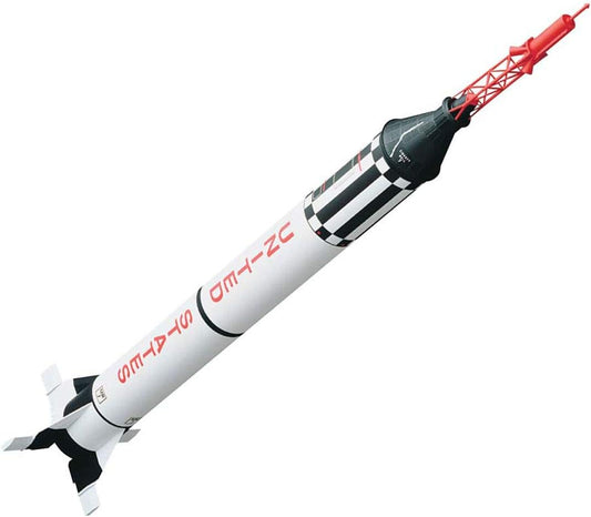 Estes 1921 Mercury Redstone Flying Model Rocket Kit , Brown