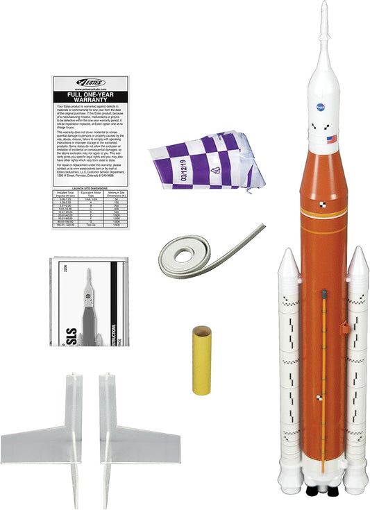 Estes 2206 NASA SLS Flying Model Rocket Kit | 1:200 Scale | Beginner Level