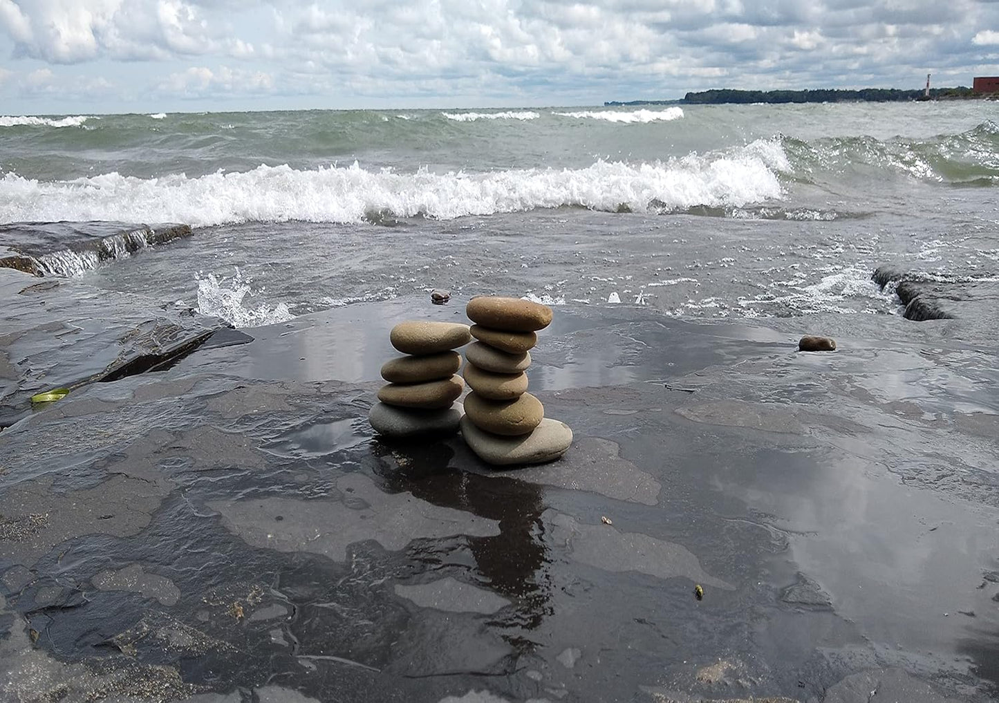 Large River Rocks for Painting – 10 Rocks, 4” - 6” Inch Flat Smooth Stones, 5-6 LB. of Craft Rock Painting, Kindness Supplies Adults and Kids, Grey